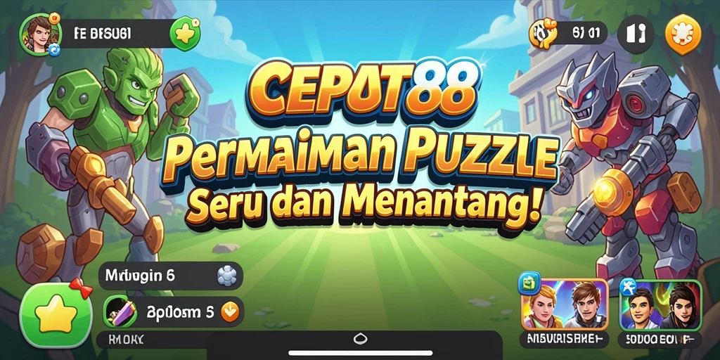Tampilan gameplay seru dan menantang di CEPAT88.