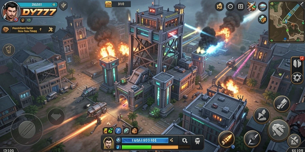 Gameplay seru dan strategi menara dalam DY777.