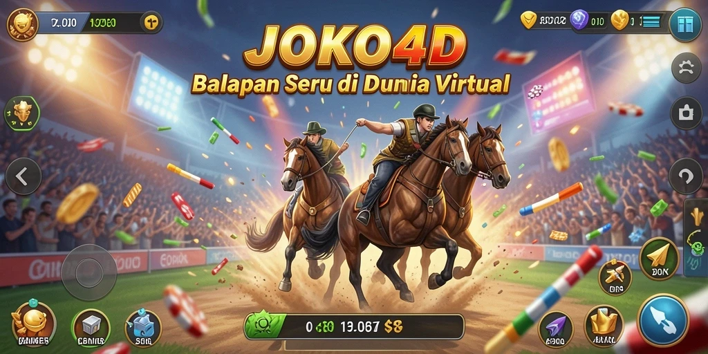 Gameplay seru dan mendebarkan di JOKO4D yang penuh aksi balapan.