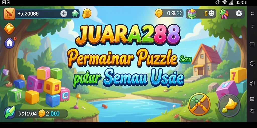 Screenshot JUARA288 menampilkan gameplay Puzzle yang menarik.