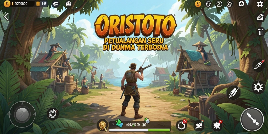 Tampilan menakjubkan dari gameplay Open World ORISTOTO.
