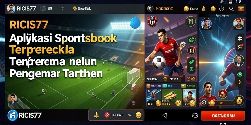 Tampilan gameplay RICIS77 yang menarik untuk taruhan olahraga.
