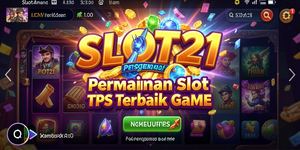 Screenshot menunjukkan gameplay menarik dari SLOT21 dengan fitur TPS.