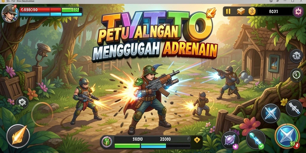 Gameplay seru dalam petualangan menegangkan TVTOTO.